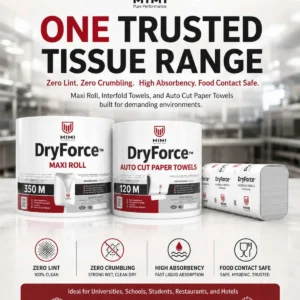 MIMI DryForce™ MAXI ROLL – High-Absorbency Professional Paper Towel