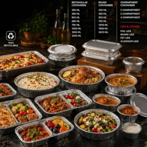 Food Grade Aluminum Food Containers – Smart Packaging for Maximum Performance