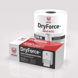 MIMI DryForce™ MAXI ROLL – High-Absorbency Professional Paper Towel