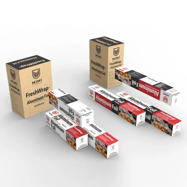 MIMI FreshWrap™ Aluminum Foil – Heavy-Duty Strength for Reliable Food Protection