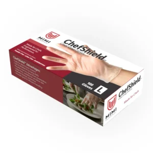 MIMI ChefShield™ Vinyl Gloves – Professional Food Service Protection - Image 1