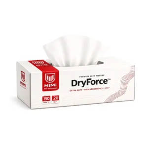 DryForce™ Premium Paper Soft Napkins – Extra Soft & High Absorbency 2-Ply Tissues